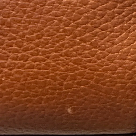 Vintage Dooney & Bourke Pebble Leather Satchel Shoulder Bag with Pockets - Picture 10 of 16